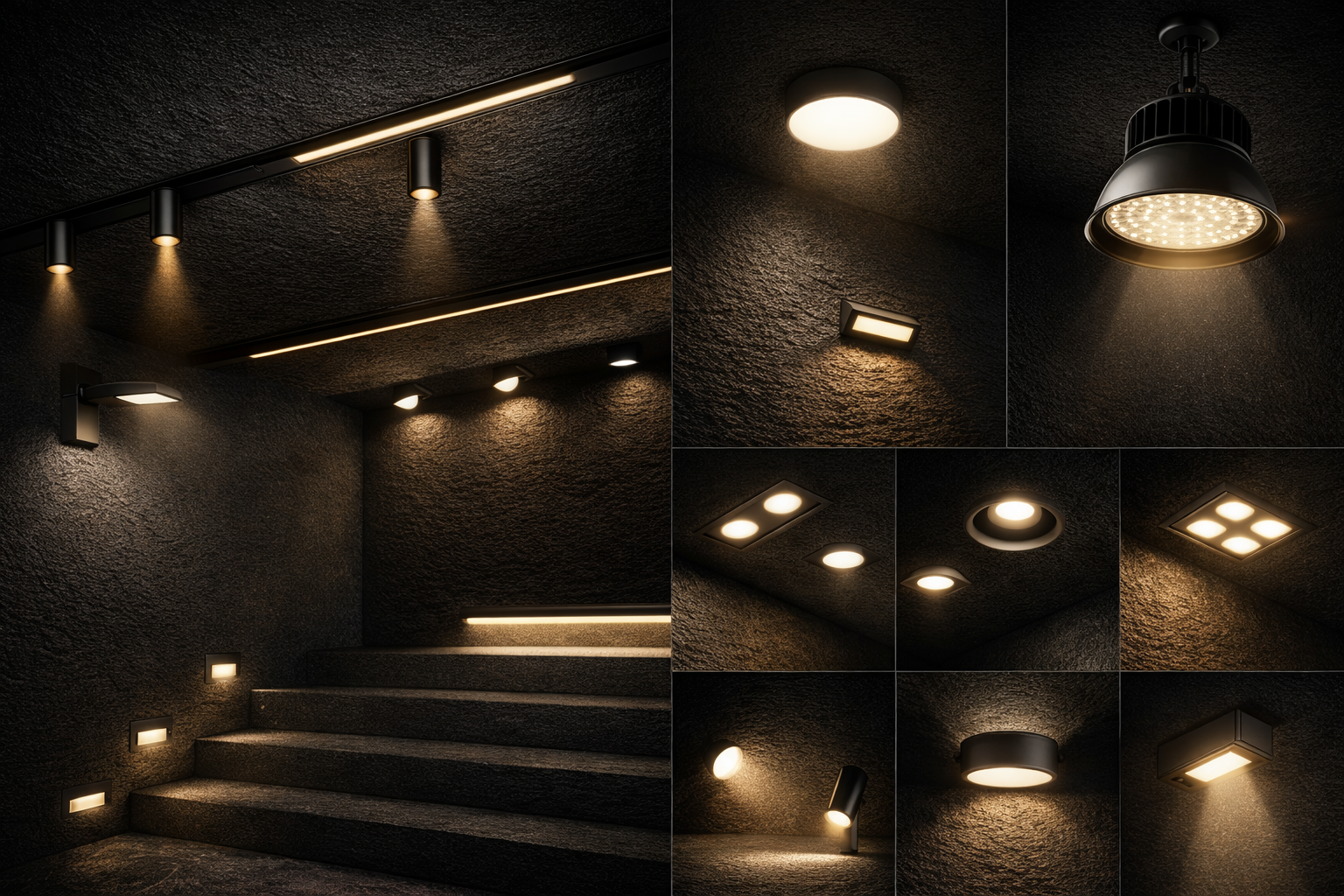 VIVID LED Architectural lighting setup - Illuminated Luxury Interior