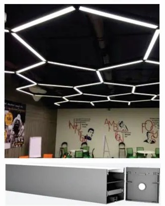 Industrial LED high bay lighting project
